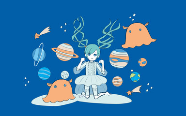 海底宇宙2560×1600サイズ