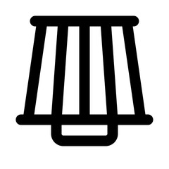air filter line icon