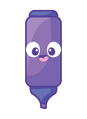 kawaii school supply marker