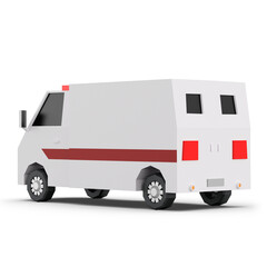 Fototapeta premium 구급차 Ambulance Car