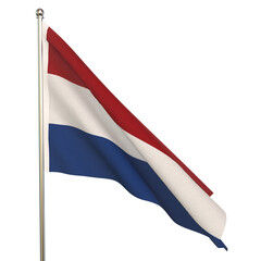 country flag Netherlands isolated on white background