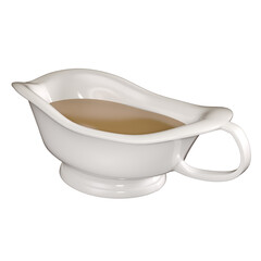 white bowl isolated on white 3D Render isolated illustration