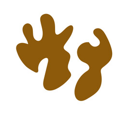 Simple abstract shapes vector 