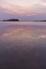 A Colorful Evening at Elk Island