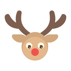 christmas deer illustration