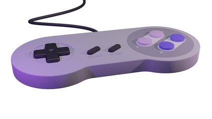 video game controller isolated 