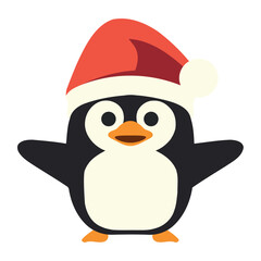 christmas penguin cartoon