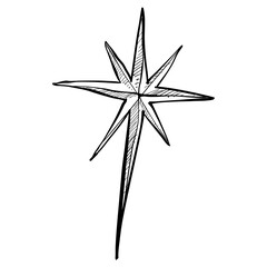 Star handdrawn illustration