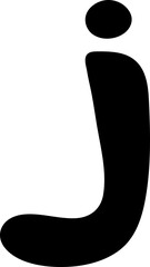 doodle alphabet j
