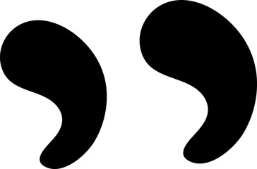 doodle alphabet double quotation mark