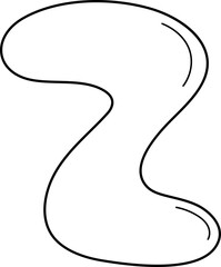 doodle alphabet lowercase z