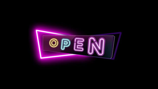 Open text animation. Suitable for your business or can be used in video openers and so on.
