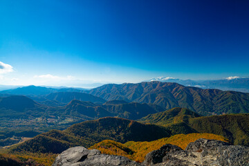 長野県上田市　秋の美ヶ原高原の風景　王ヶ頭　王ヶ鼻