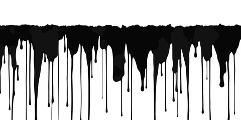 artistic texture of ink brush strokes, Isolated ink splashes and drops. Different handdrawn spray design, grunge splash