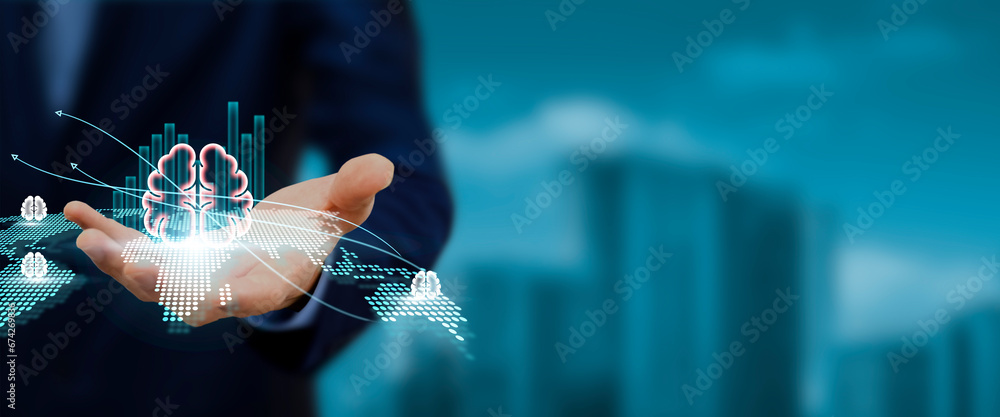 Poster business intelligence bi. pioneering advanced analytics and big data integration in the finance and 