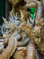 Wat Maneewong or Maniwong temple in Nakhon Nayok, Thailand