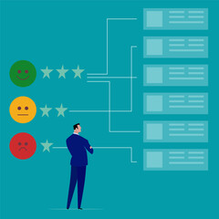 Investment asset allocation and balancing concept Businessman investors make pie charts to balance their portfolios to suit risk and return. © ABC-XYZ