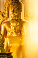 Buddha Statue at Temple in Thailand