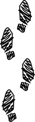 Footprint sketch