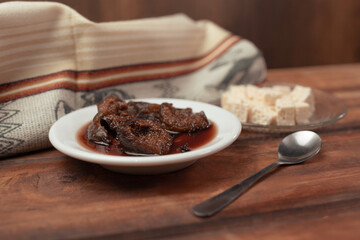 Rustic charm fig and cheese sweet