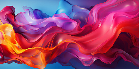 Vibrant color and particle-infused wallpaper, perfect for captivating visual storytelling on Adobe Stock Image. This dynamic wallpaper combines vivid hues with mesmerizing particles, offering versatil