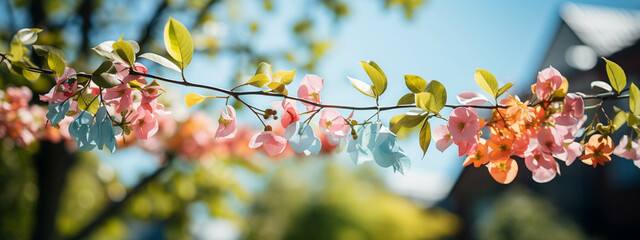 spring in the forest