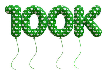 100K Balloon Green Number Follower