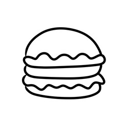 Burger illustration