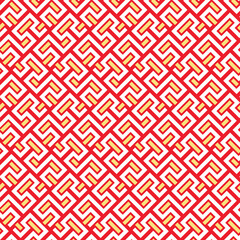 Seamless geometric background for your designs. Modern vector colored ornament. Geometric abstract pattern