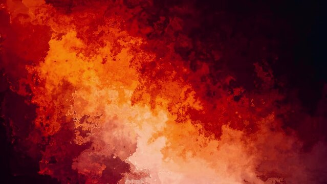 Motion background with red and orange moving texture, red and orange texture animation background, 4k 60fps video