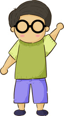 Little Boy Illustration