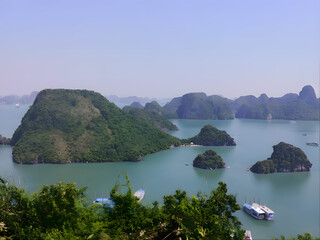 베트남 하롱베이 전경