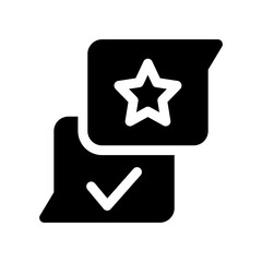check mark glyph icon