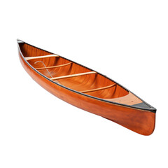 canoe isolated on transparent background,transparency 