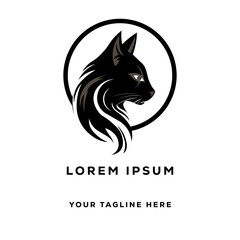 black and white head cat