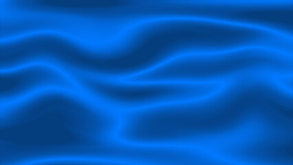 abstract satin cloth waving background. blue satin fabric as background. Fabric texture background.