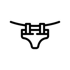 underwear line icon
