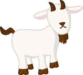 White Goat Illustration