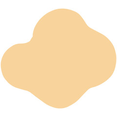 The soft, irregular shape of the blob shape is simple, fun, and versatile for a variety of creative designs.