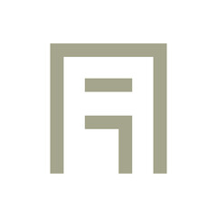 Monogram design vector logo. Monogram initial letter mark A logo design. Monogram design vector logo. Monogram initial letter mark A logo design simple A monogram