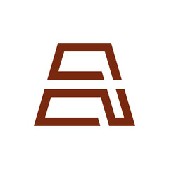 Monogram design vector logo. Monogram initial letter mark A logo design. Monogram design vector logo. Monogram initial letter mark A logo design simple A monogram