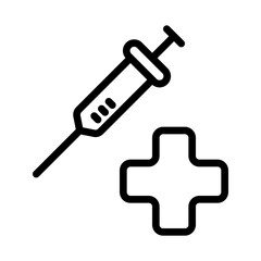 phone icon, line icon style