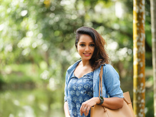 fashion model in saree and other dresses