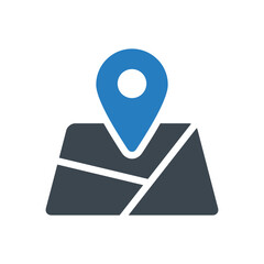 Map vector icon