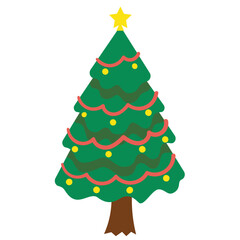Christmas Tree Vector Set