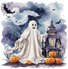 Halloween Ghost Clipart