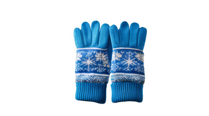 blue gloves transparent, white background, isolate, png