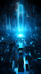 Obraz premium abstract technology background