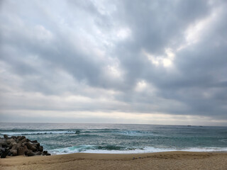 sky over the sea
