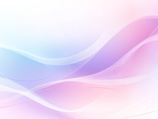 Smooth Line Background Illustration in Pastel Color